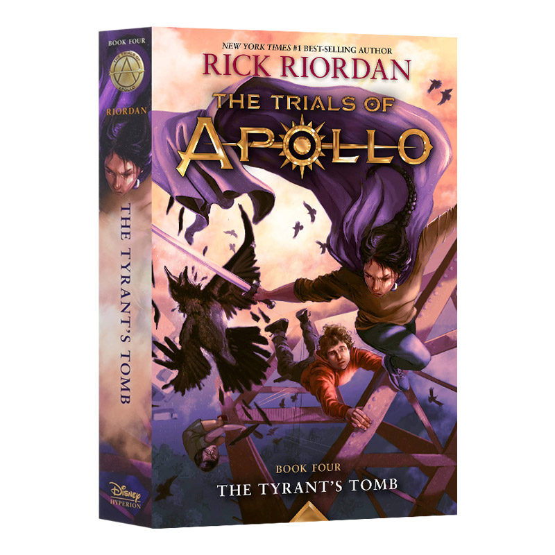 英文原版 The Trials of Apollo 4 The Tyrant's Tomb 阿波罗的审判4 暴君的坟墓 英文版儿童图书