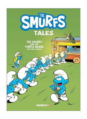 英文原版 The Smurfs Tales 11 蓝精灵故事11 图像小说 英文版 进口英语原版书籍