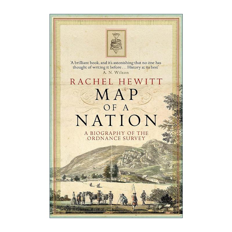英文原版 Map of a Nation 一个国家的地图 英国国家测绘局传 英文版 进口英语原版书籍