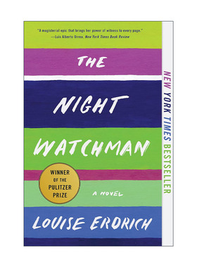 英文原版 The Night Watchman 守夜人 2021年普利策奖 印第安作家路易斯·厄德里克 英文版 进口英语原版书籍