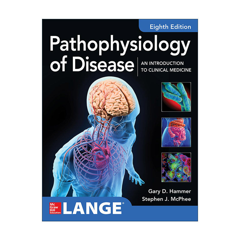 英文原版 Pathophysiology of Disease 病理生理学 临床医学导论 第8版 英文版 进口英语原版书籍