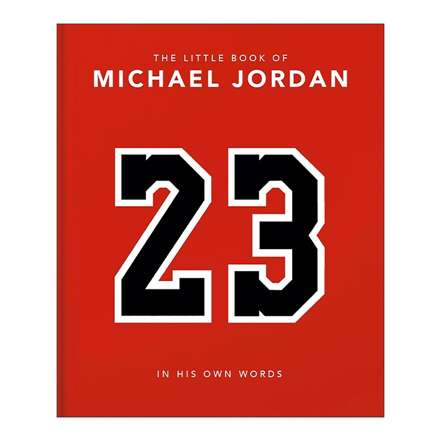英文原版 The Little Book of Michael Jordan 迈克尔乔丹 名人语录精装 传奇篮球球星背后的故事 英文版 进口英语原版书籍