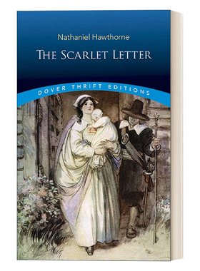 英文原版 The Scarlet Letter 红字 Dover Thrift Editions 英文版 进口英语原版书籍