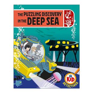 Puzzling the Kid The 英文版 书籍 英文原版 儿童侦探冒险故事 Discovery Detectives Sea Deep 进口英语原版 深海发现