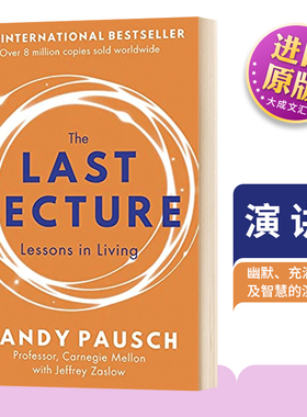 演讲 英文原版 The Last Lecture 英文版进口原版英语书籍