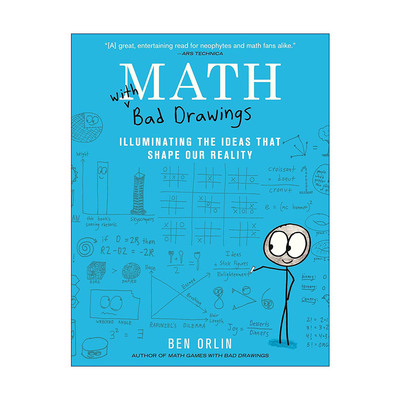 英文原版 Math with Bad Drawings 欢乐数学 一本充满 烂插画 的快乐数学启蒙书 英文版 进口英语原版书籍