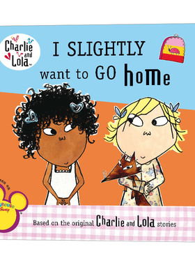 英文原版绘本 Charl&Lola I Slghtly Want to Go 我有点想去 查理与劳拉系列绘本 英文版 进口英语原版书籍儿童图书