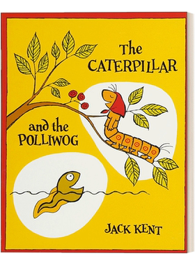 英文原版绘本 The Caterpillar and the Polliwog  毛毛虫和小蝌蚪 纸板书 儿童绘本 英文版 进口英语原版书籍