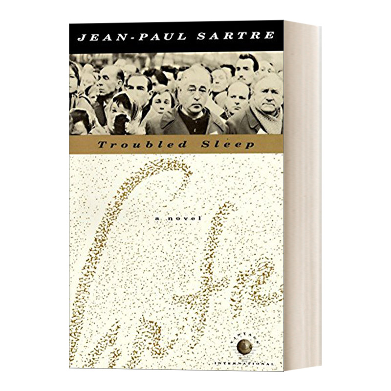 英文原版小说 Troubled Sleep 失眠 Jean-Paul Sartre让-保罗·萨特 英文版 进口英语原版书籍