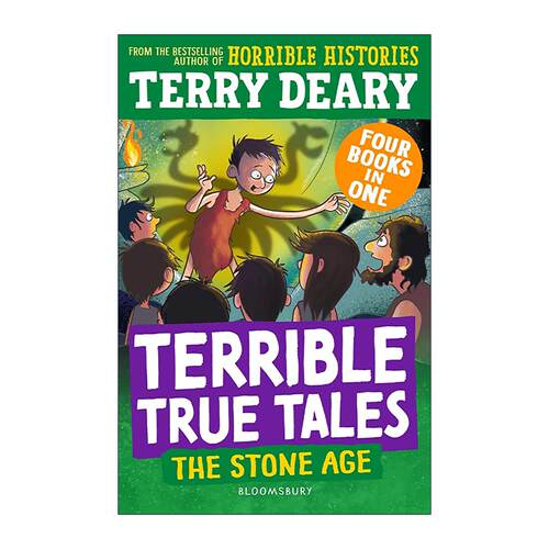 英文原版 Terrible True Tales The Stone Age 糟糕又真实的故事 石器时代 Terry Deary 英文版 进口英语原版书籍