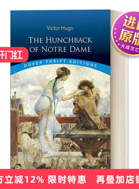 英文原版 The Hunchback of Notre Dame 巴黎圣母院 雨果 Dover Thrift Editions 英文版 进口英语原版书籍