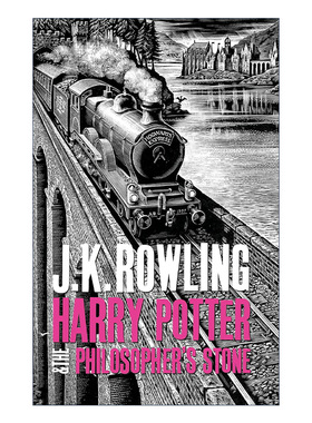 英文原版 Harry Potter and the Philosopher's Stone 哈利波特与魔法石 精装 英文版 进口英语原版书籍