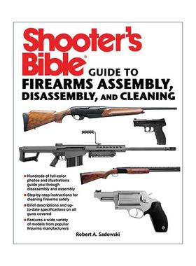 英文原版 Shooter's Bible Guide to Firearms Assembly Disassembly and Cleaning 射手宝典 拆卸和清洁卷一 英文版