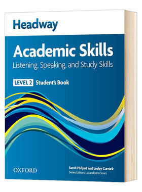 英文原版 HEADWAY 2 Academic Skills Listening  Speaking 牛津HEADWAY 学术英语学习技巧-听说2 英文版