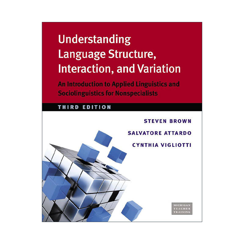 英文原版 Understanding Language Structure  Interaction  and Variation 理解语言结构、语言互动和语言变体 进口英语原版书籍