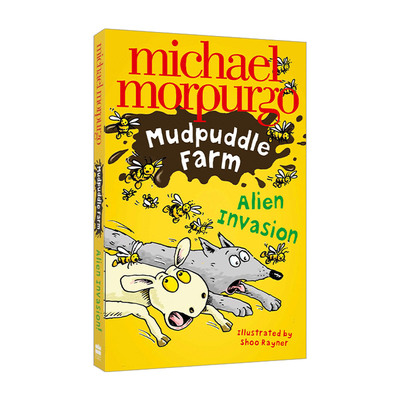英文原版 Mudpuddle Farm—Alien Invasion 泥潭农场 外星人入侵 麦克·莫波格 英文版 进口英语原版书籍