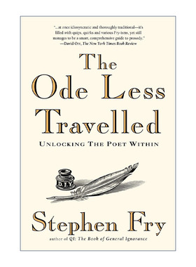 英文原版 The Ode Less Travelled 颂歌 诗歌选集 油炸叔Stephen Fry 英文版 进口英语原版书籍