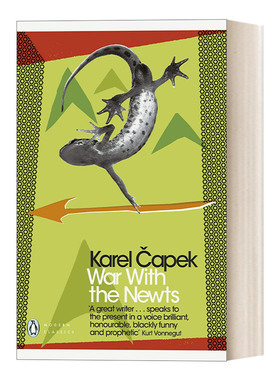 英文原版 War with the Newts 鲵鱼之乱 卡·恰佩克 企鹅现代经典 Penguin Modern Classcis 英文版 进口英语原版书籍