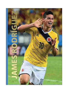 英文原版 James Rodriguez 哈梅斯·罗德里格斯 J罗 世界足球传奇 精装科普百科 英文版 进口英语原版书籍