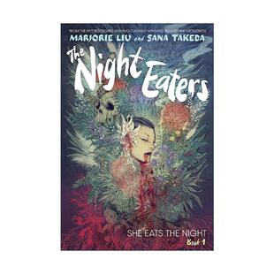 英文原版 The Night Eaters She Eats the Night 食夜者1 漫威画家刘慧骅 武田莎娜漫画 英文版 进口英语原版书籍