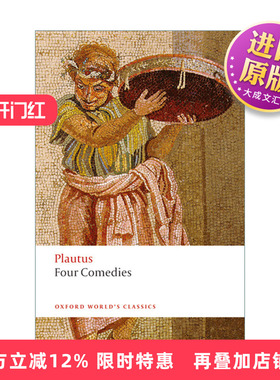 英文原版 Four Comedies 普劳图斯四大喜剧 牛津世界经典系列 英文版 进口英语原版书籍