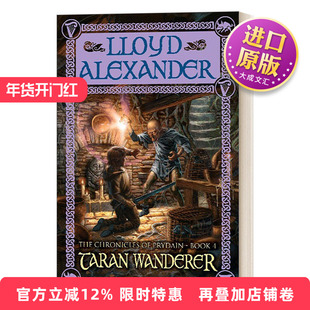 英文原版 Taran Wanderer The Chronicles of Prydain Book 4 流浪者塔兰 英文版 进口英语原版书籍