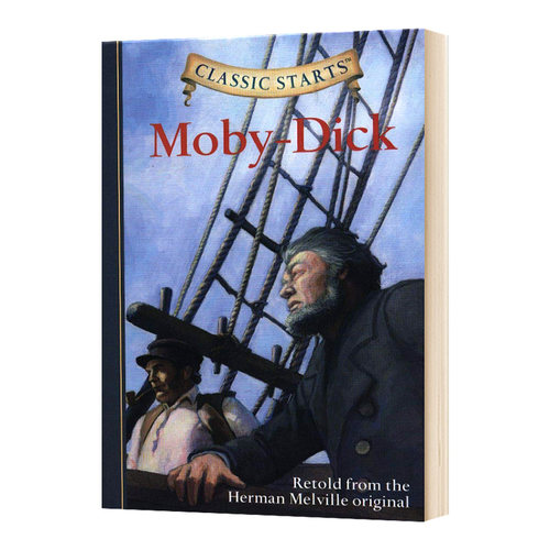 开始读经典 白鲸记 Classic Starts Moby-Dick 英文原版小说 儿童文学经典名著 精装 英文版进口原版英语书籍