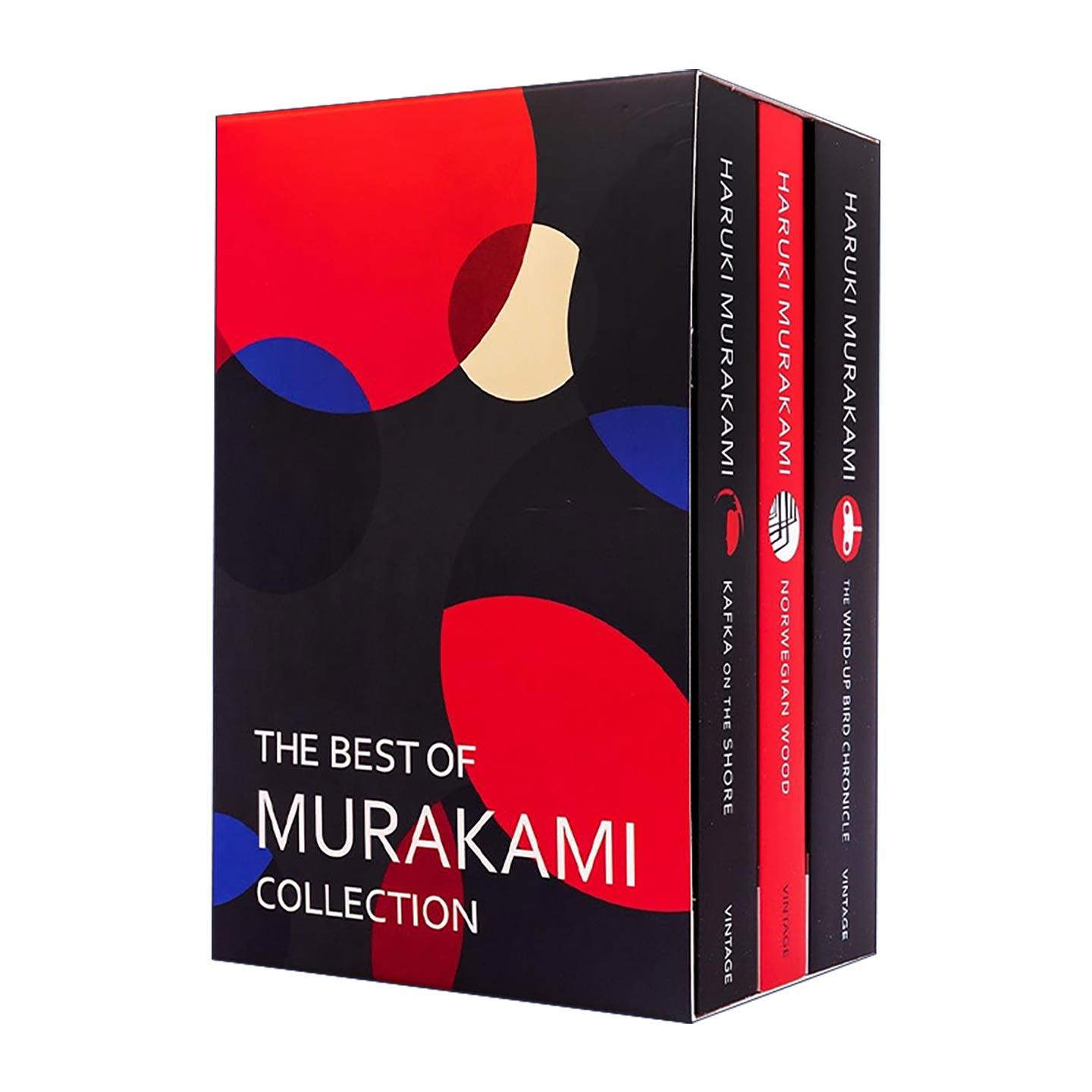 英文原版 Best of Murakami Collection 村上春树三册盒装 海边的卡夫卡 挪威的森林 奇鸟行状录 英文版 进口英语原版书籍