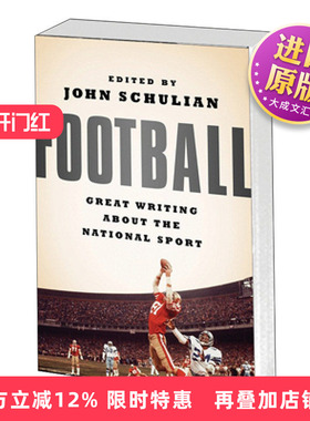 英文原版 Football a Library of America Special Publication 足球 关于国家运动的精彩文章 体育 美国文库 进口英语原版书籍