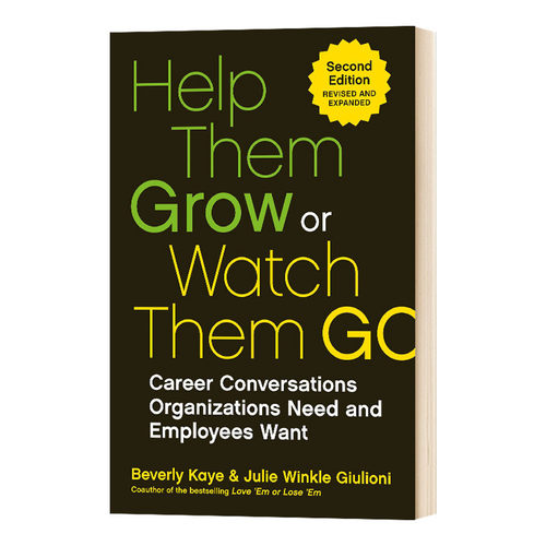 英文原版 Help Them Grow or Watch Them Go 帮助他们成长或看着他们离开 英文版 正版原版书籍