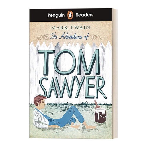 英文原版 Penguin Readers Level 2 The Adventures of Tom Sawyer 企鹅分级阅读2 汤姆索亚历险记 英文版 进口英语原版书籍