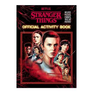 Official 书籍 进口英语原版 Netflix热播剧 Stranger Things 谜题 Book Activity 英文版 英文原版 怪奇物语 挑战 活动书