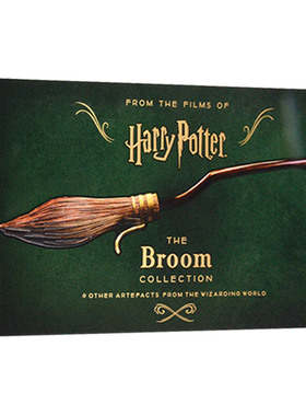 哈利波特魔法扫帚收藏集 英文原版书 道具设定集 Harry Potter The Broom Collection And Other Props From The Wizarding World