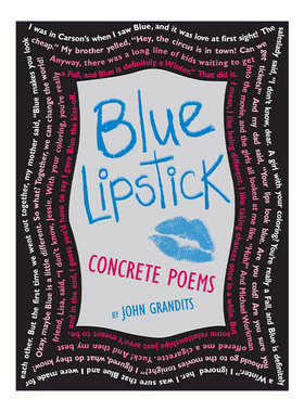 英文原版 Blue Lipstick 蓝色唇膏 John Grandits诗集 英文版 进口英语原版书籍