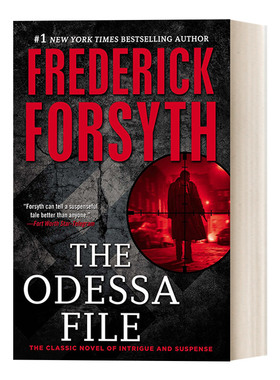 英文原版 The Odessa File 敖德萨档案 惊悚悬疑军事小说 Frederick Forsyth 英文版 进口英语原版书籍