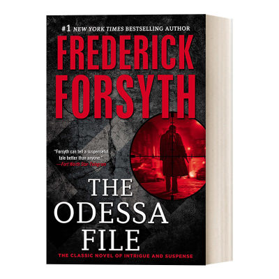 英文原版 The Odessa File 敖德萨档案 惊悚悬疑军事小说 Frederick Forsyth 英文版 进口英语原版书籍