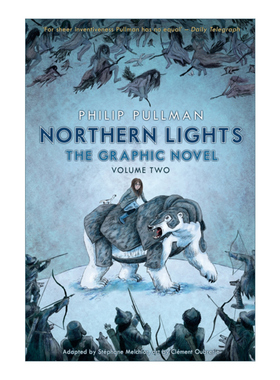 英文原版 Northern Lights - The Graphic Novel Volume 2 暗物质之黄金罗盘 漫画版 第二卷 菲利普·普尔曼 英文版 进口书籍