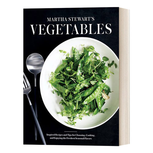 英文原版 Martha Stewart's Vegetables 玛莎斯图尔特的素菜 健康美食餐饮食谱 精装 英文版 进口英语原版书籍