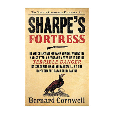 英文原版 Sharpe's Fortress 沙普的堡垒 1803维尔加尔之围 影视原著 英文版 进口英语原版书籍