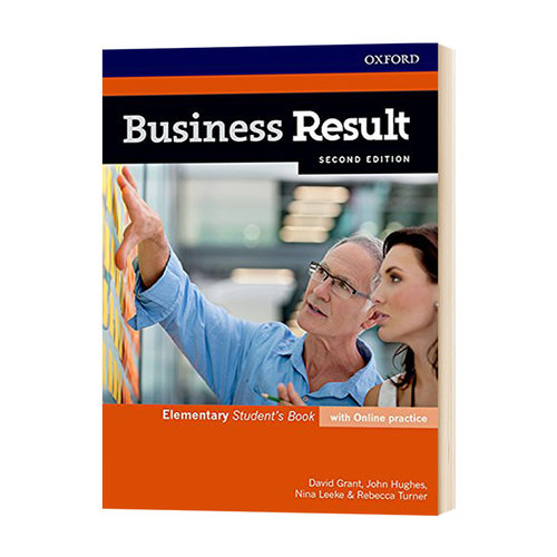 英文原版 牛津商务英语教材学生书基础级 Business Result Elementary Student's Book with Online Practice