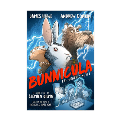 英文原版 Bunnicula 兔古拉 漫画 英文版 进口英语原版书籍