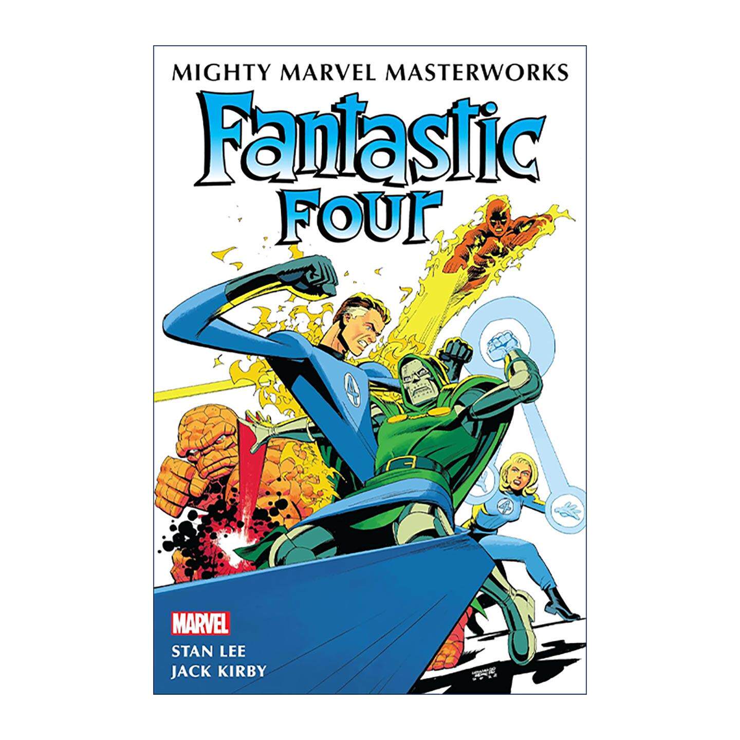 英文原版 Mighty Marvel Masterworks The Fantastic Four Vol.3 漫威古早漫画 伟大杰作系列 神奇四侠 卷二 斯坦·李 英文版