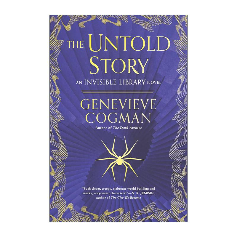 英文原版 The Untold Story The Invisible Library 08 看不见的图书馆8 被遗忘的故事 时间旅行奇幻小说 珍娜薇考格曼 英文版