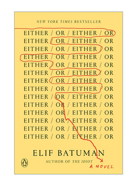 英文原版小说 Either/Or 非此即彼 普利策奖入围作家 白痴作者Elif Batuman新作 英文版 进口英语原版书籍