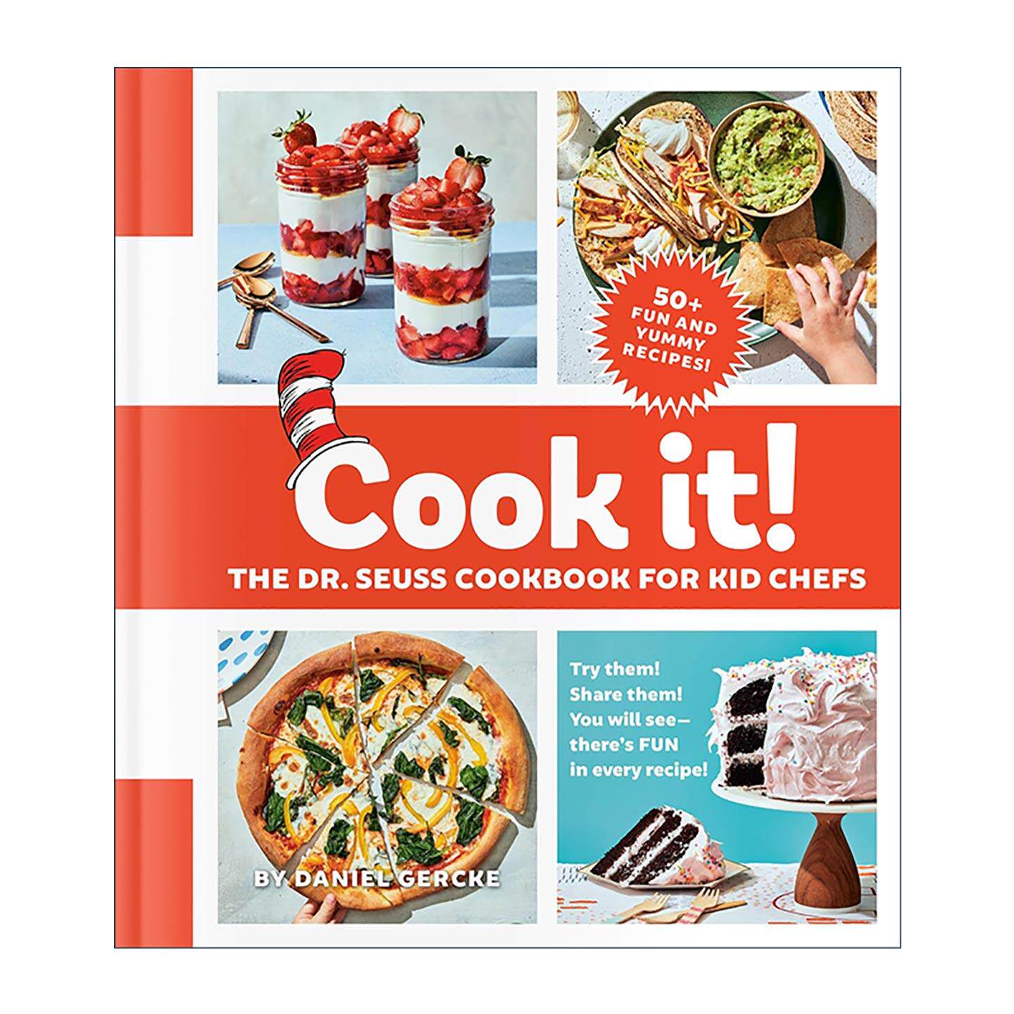 英文原版 Cook It! The Dr. Seuss Cookbook for Kid Chefs 苏斯博士儿童厨师美食食谱 精装活动书 英文版 进口英语原版书籍