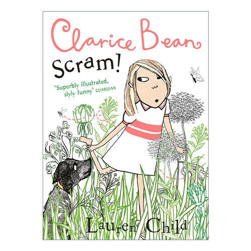 英文原版 Clarice Bean — Scram! 小豆芽成长系列 吓人的狗 儿童幽默成长章节小说 英文版 进口英语原版书籍