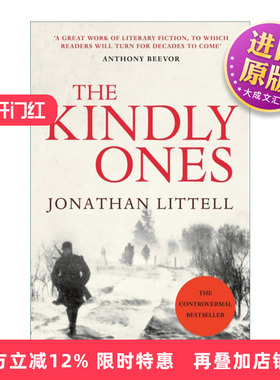 英文原版小说 The Kindly Ones 善心女神 乔纳森·利特尔 龚古尔文学奖 英文版 进口英语原版书籍