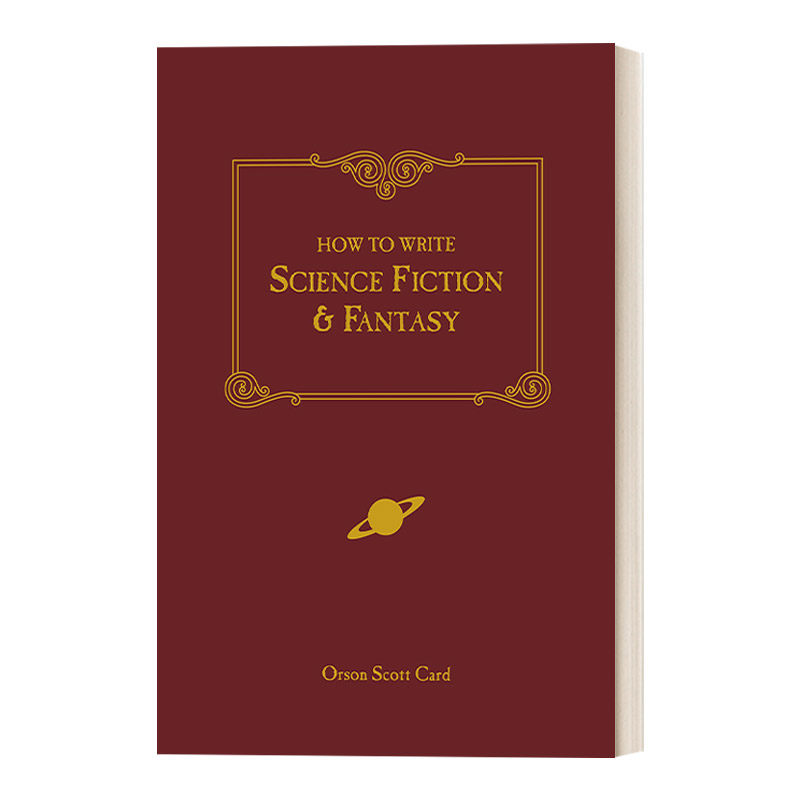 英文原版 How to Write Science Fiction and Fantasy 如何创作科幻小说与奇幻小说 写作技巧指南 豆瓣推荐 英文版 进口英语书籍