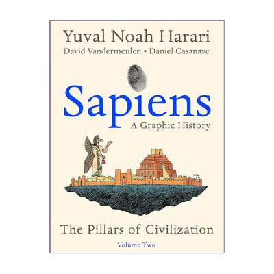 英文原版 Sapiens A Graphic History Volume 2 人类简史漫画版2 英文版 进口英语原版书籍
