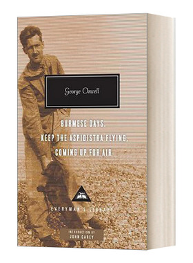 英文原版小说 Burmese Days  Keep the Aspidistra Flying  Coming Up for Air 缅甸的日子 精装 英文版 进口英语原版书籍